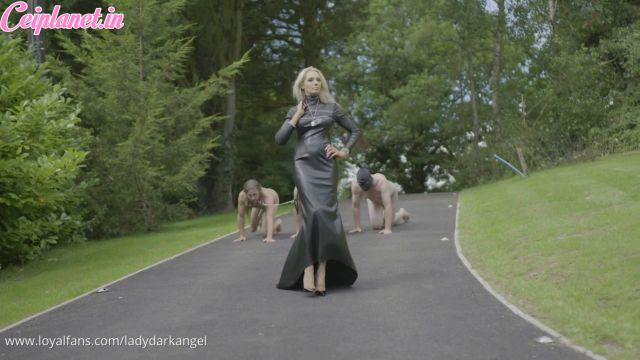 LADYDARKANGEL – Walking With My Pets