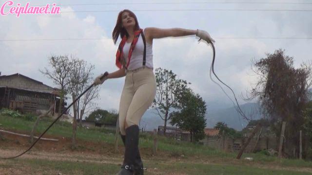 Latin Beauties In High Heels – The Long Circus Whip POV – Goddess Joanna