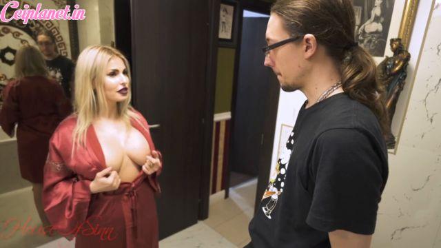 House of Sinn – An unforgettable lesson – Mistress Lexy Noir humiliates Her stepson for wanking in Her bathroom