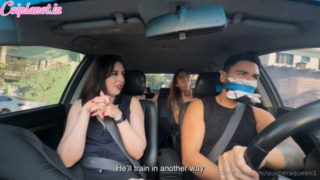 Quimeraqueen1 – After our training the gym took ride with our friend made him smell our chul until couldnt take anymore had smell