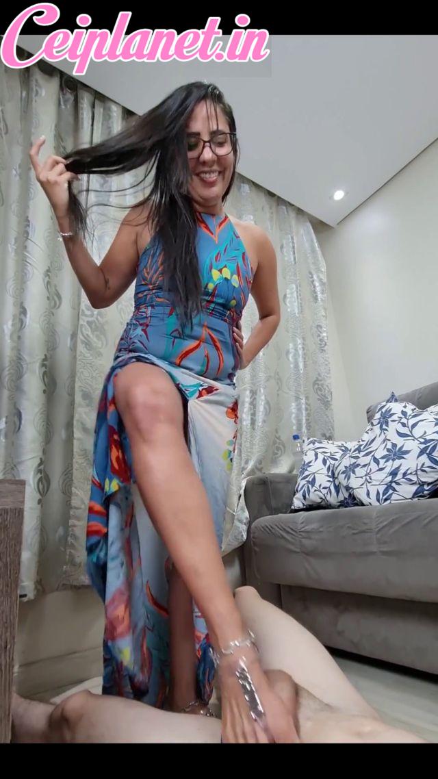 Goddess Kiffa Is Wearing New Sexy Transparent Sandals