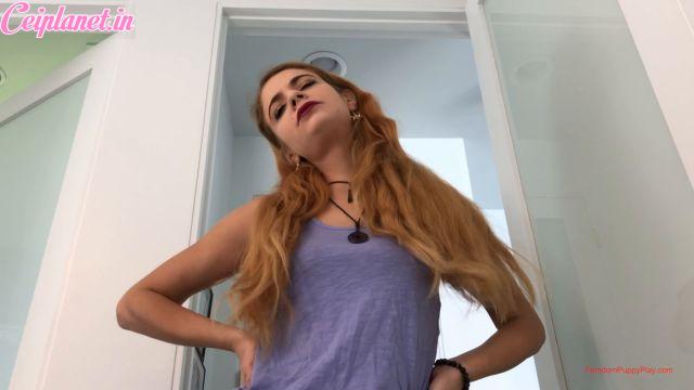 Femdom Puppy Play – Carmen X Catches Her Step-Brother