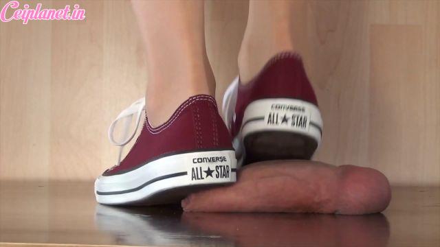 Aballs And Cock Crushing Sexbomb – CBTrample – Merciless Trampling In Converse By Alina Part 1 Cockbox Trampling In Chucks