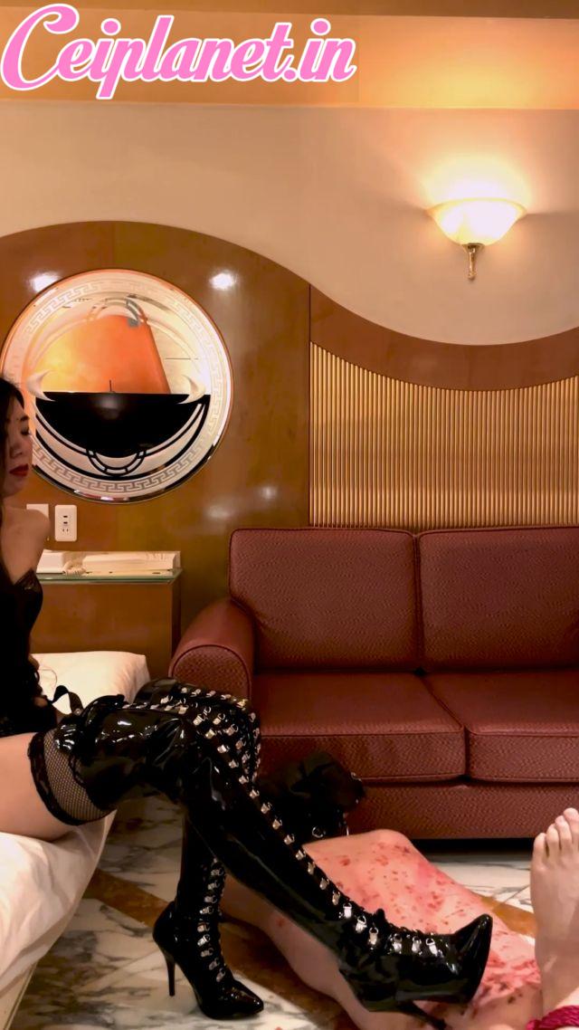 Mistress Ruiko – Real Play Candle Dripping And High Heel Torment After Whipping Vertical Video