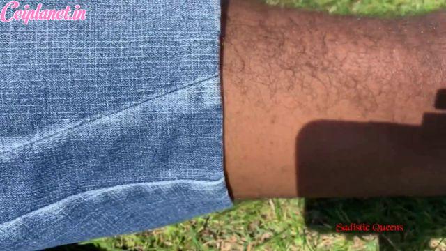 Sadistic Queens – Squishysax – Goddess Serena and Mistress Krush – Public Ballbusting