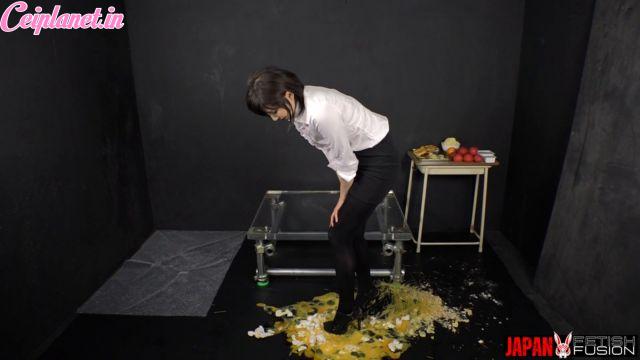 Yua’s Elegant Food Crush Destruction By Stockings & Heels – Japan Fetish Fusion