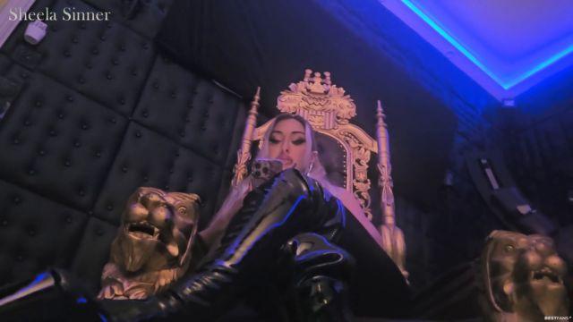 German Mistress Sheela Sinner – Open Your Mouth Really Wide Youre My Ashtray Now