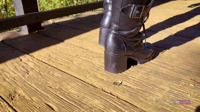 Astrodomina – Coffee And Boots Ballbusting Feat Goddess Sydney