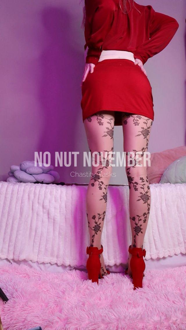 Goddesskayqueen – Begin No Nut November With Me – Chastity