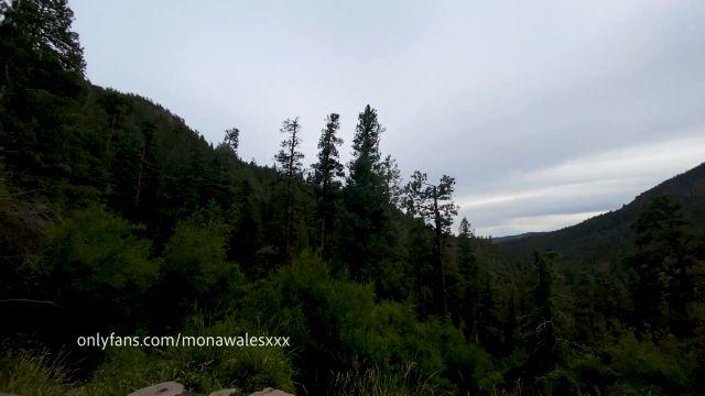 Mona Wales – Going Wild In a Natural Hot Spring